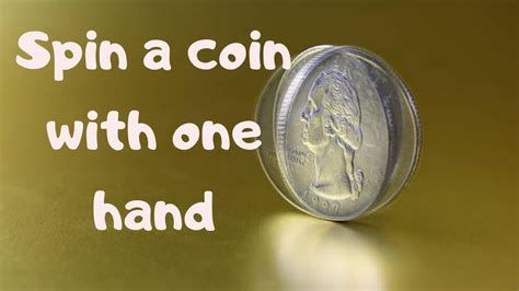 how to spin a coin